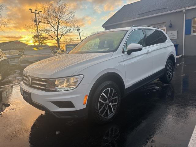 used 2021 Volkswagen Tiguan car, priced at $23,420