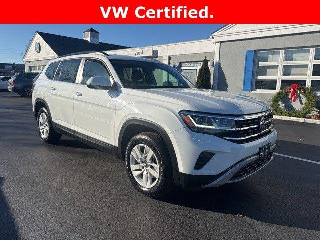 used 2021 Volkswagen Atlas car, priced at $27,742