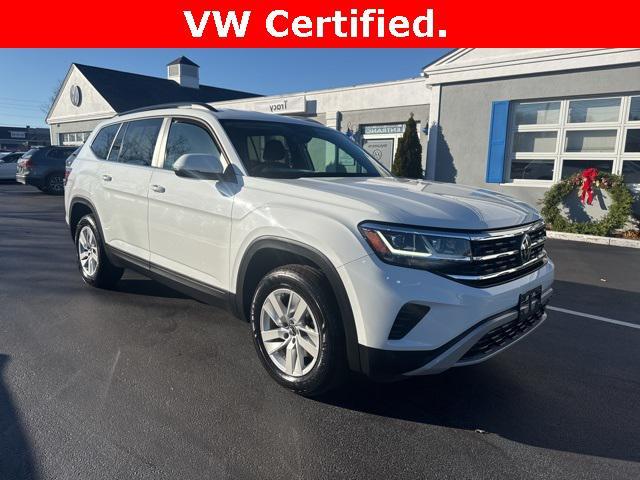 used 2021 Volkswagen Atlas car, priced at $28,442