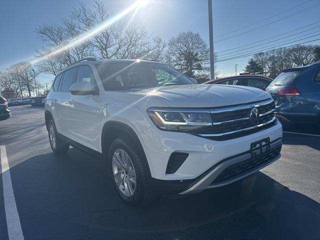 used 2021 Volkswagen Atlas car, priced at $28,982