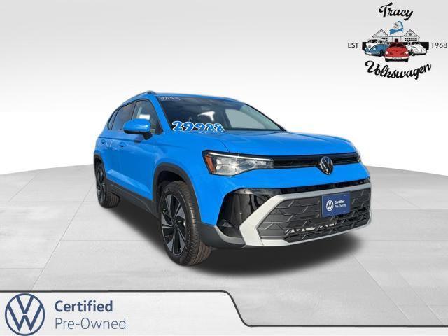 used 2025 Volkswagen Taos car, priced at $29,921
