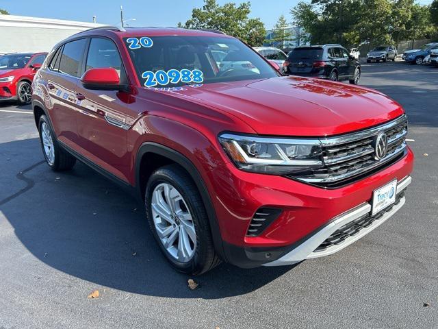 used 2020 Volkswagen Atlas Cross Sport car, priced at $19,978