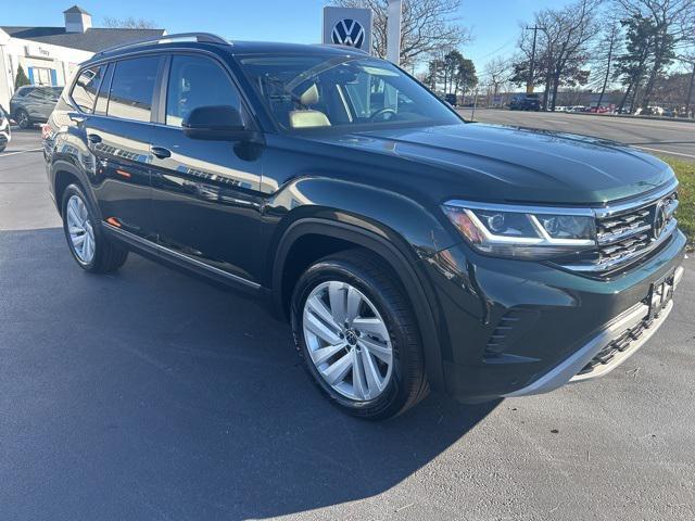 used 2021 Volkswagen Atlas car, priced at $34,922