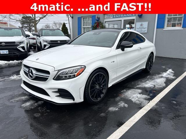 used 2019 Mercedes-Benz AMG C 43 car, priced at $39,976