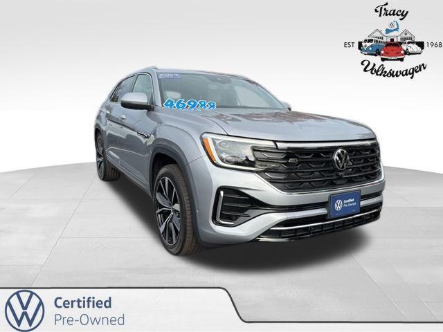 used 2025 Volkswagen Atlas Cross Sport car, priced at $46,593