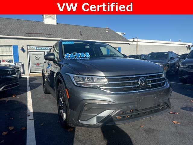 used 2022 Volkswagen Tiguan car, priced at $26,545