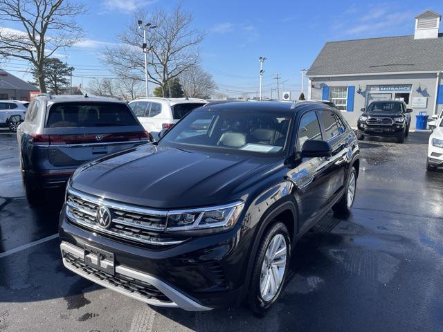 used 2022 Volkswagen Atlas Cross Sport car, priced at $28,987