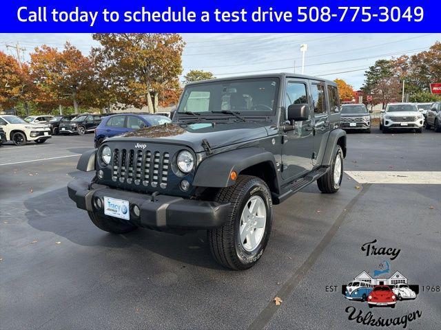 used 2018 Jeep Wrangler JK Unlimited car, priced at $19,875