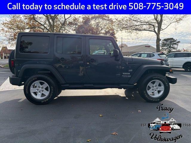 used 2018 Jeep Wrangler JK Unlimited car, priced at $19,875