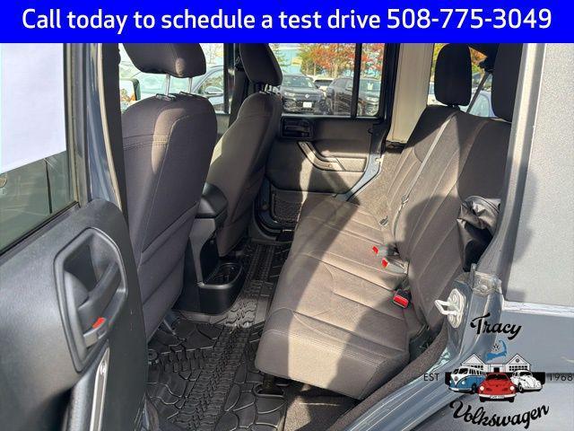 used 2018 Jeep Wrangler JK Unlimited car, priced at $19,875