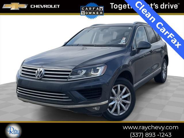 used 2015 Volkswagen Touareg car, priced at $16,990