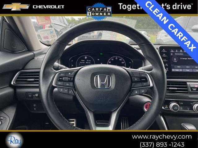 used 2021 Honda Accord car, priced at $23,500