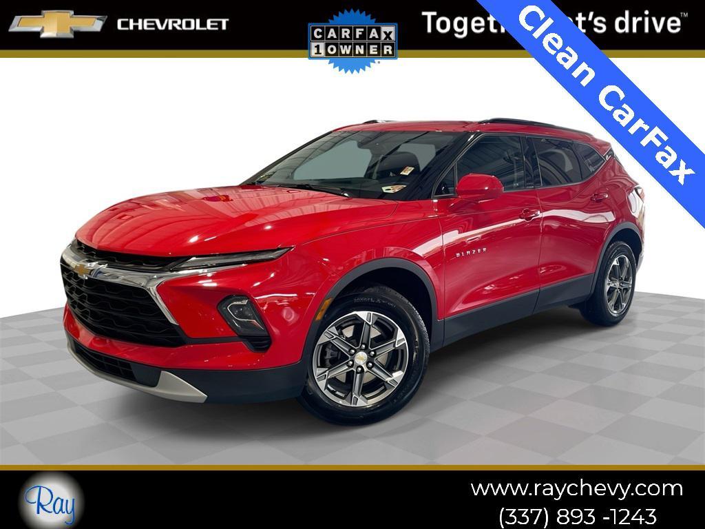 used 2023 Chevrolet Blazer car, priced at $28,440