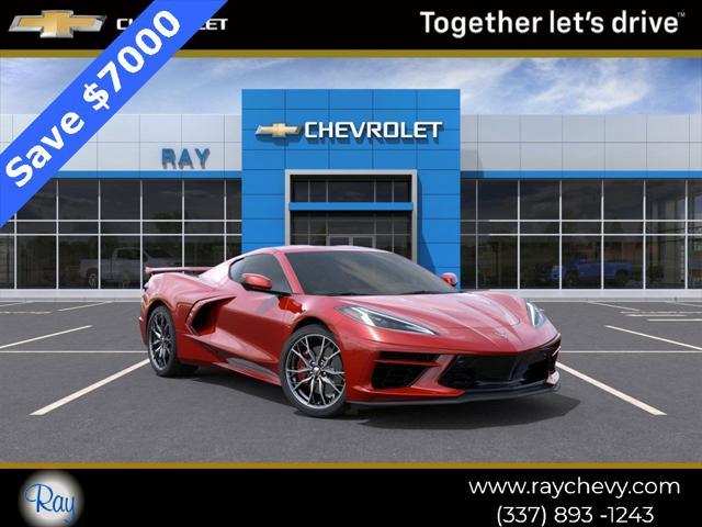 new 2025 Chevrolet Corvette car, priced at $91,650