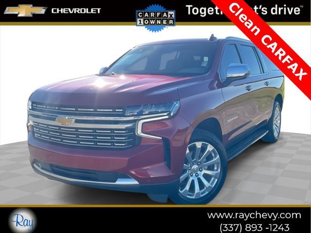 used 2021 Chevrolet Suburban car, priced at $47,990