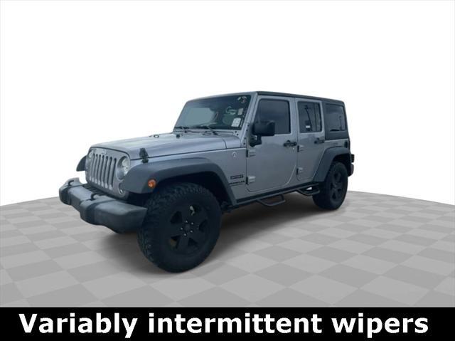 used 2017 Jeep Wrangler Unlimited car, priced at $21,290