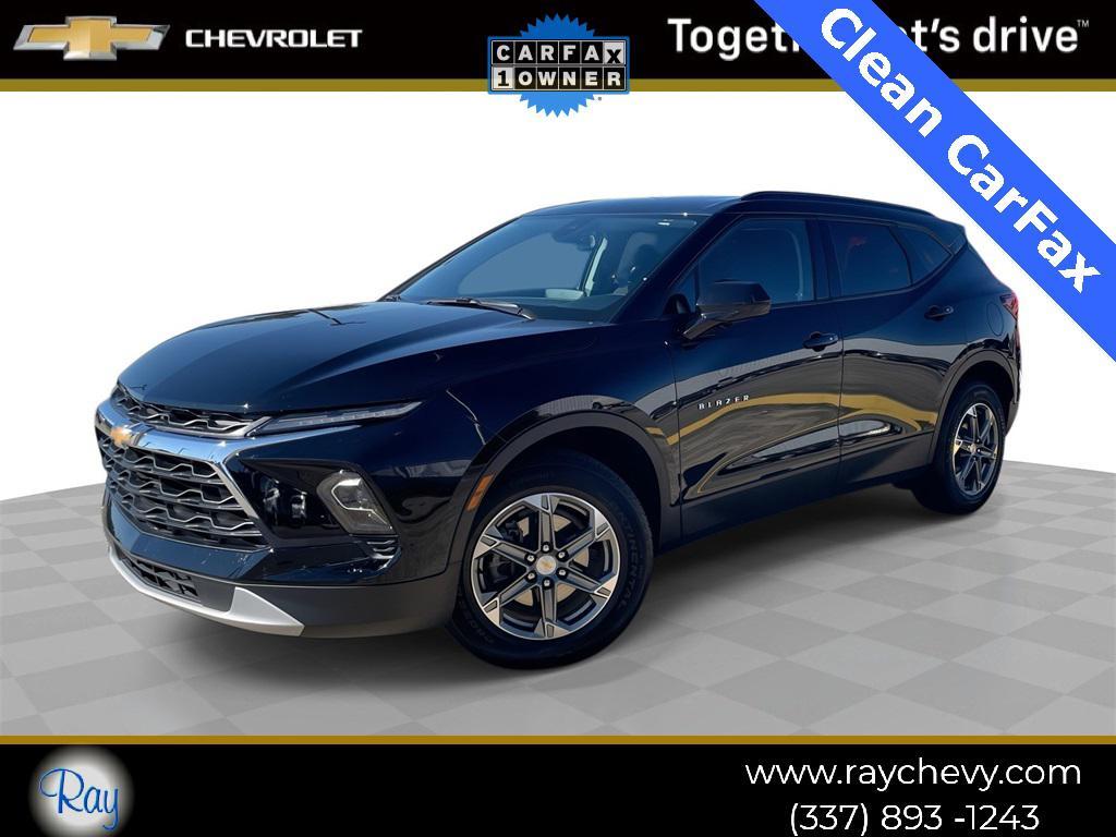 used 2023 Chevrolet Blazer car, priced at $27,900