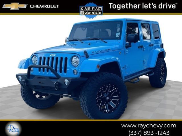 used 2017 Jeep Wrangler Unlimited car, priced at $32,625