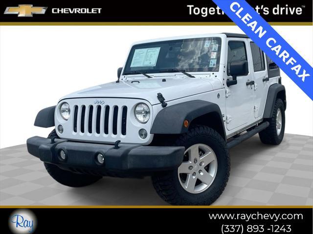 used 2017 Jeep Wrangler Unlimited car, priced at $23,990