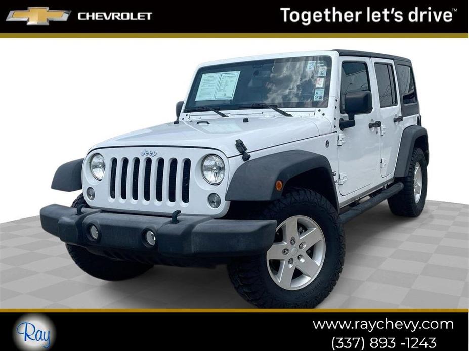 used 2017 Jeep Wrangler Unlimited car, priced at $27,990