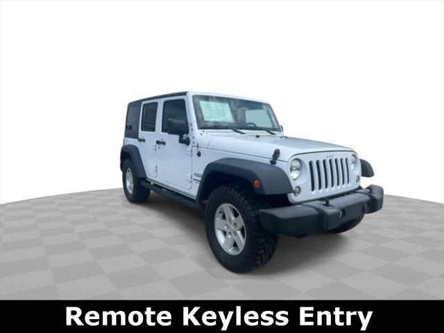 used 2017 Jeep Wrangler Unlimited car, priced at $22,500