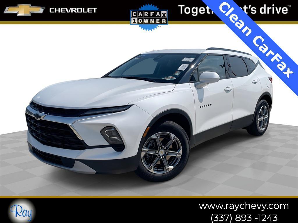 used 2023 Chevrolet Blazer car, priced at $28,490