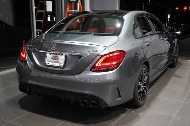 used 2020 Mercedes-Benz AMG C 43 car, priced at $32,885