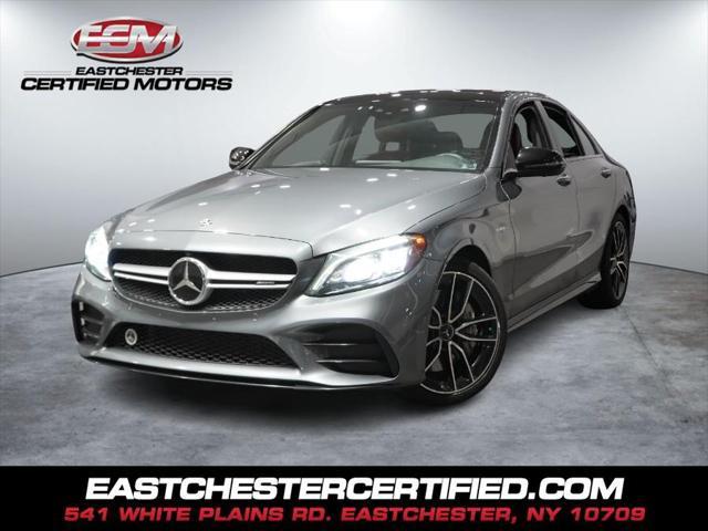 used 2020 Mercedes-Benz AMG C 43 car, priced at $32,885