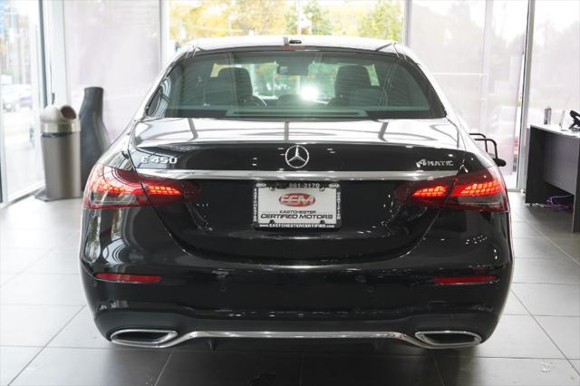 used 2021 Mercedes-Benz E-Class car, priced at $38,440