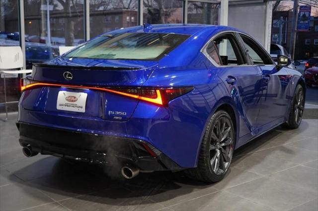 used 2023 Lexus IS 350 car, priced at $42,550