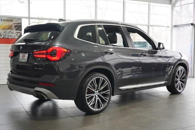 used 2022 BMW X3 car, priced at $27,150