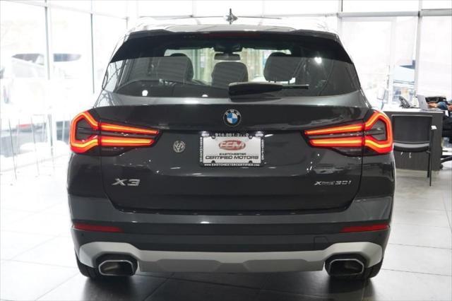 used 2022 BMW X3 car, priced at $27,150