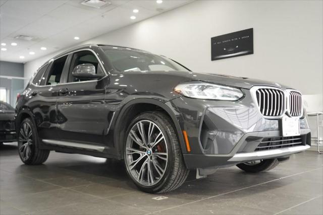 used 2022 BMW X3 car, priced at $27,150