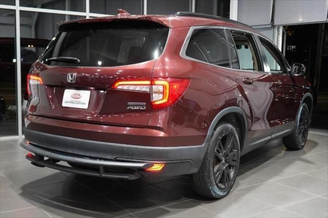 used 2022 Honda Pilot car, priced at $27,888