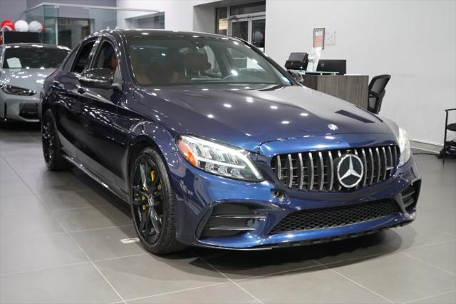 used 2020 Mercedes-Benz AMG C 43 car, priced at $33,155