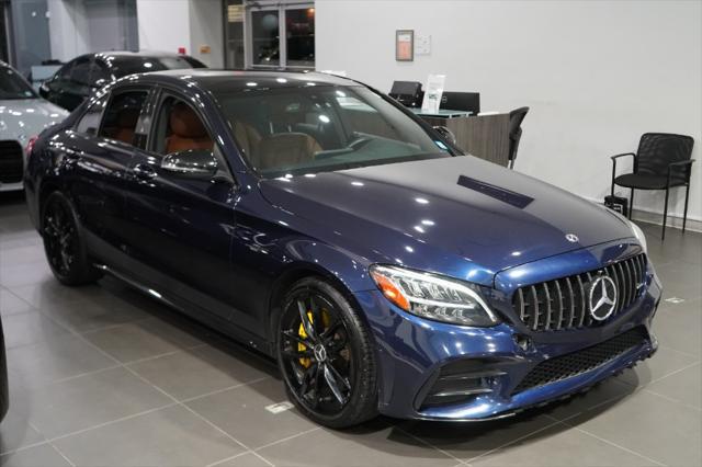 used 2020 Mercedes-Benz AMG C 43 car, priced at $33,155