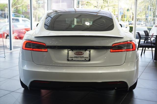 used 2021 Tesla Model S car, priced at $46,850