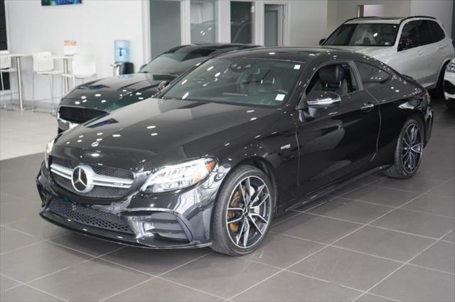 used 2021 Mercedes-Benz AMG C 43 car, priced at $37,650
