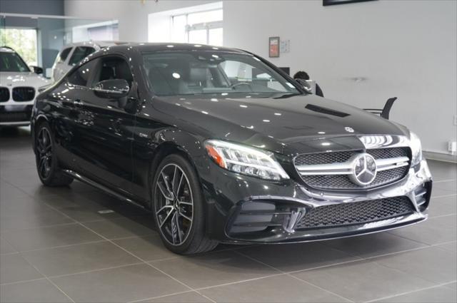 used 2021 Mercedes-Benz AMG C 43 car, priced at $37,650