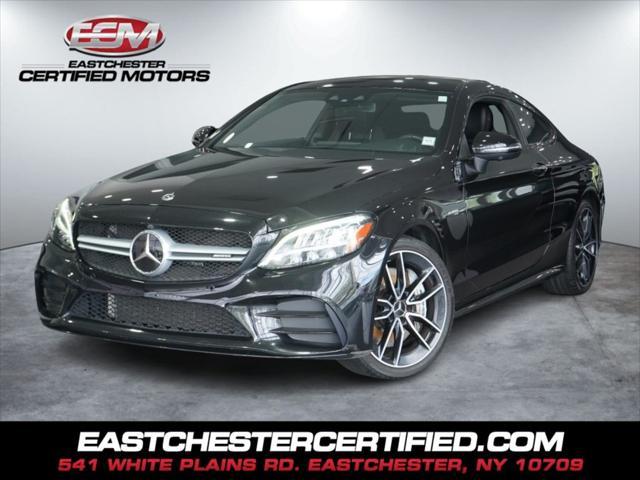 used 2021 Mercedes-Benz AMG C 43 car, priced at $37,650