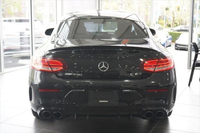 used 2021 Mercedes-Benz AMG C 43 car, priced at $37,650