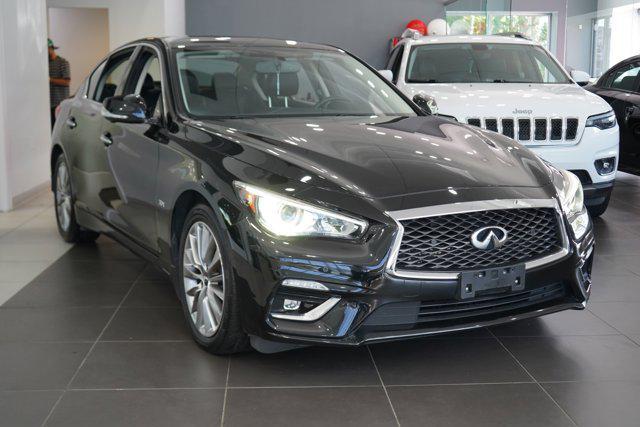 used 2018 INFINITI Q50 car, priced at $19,818