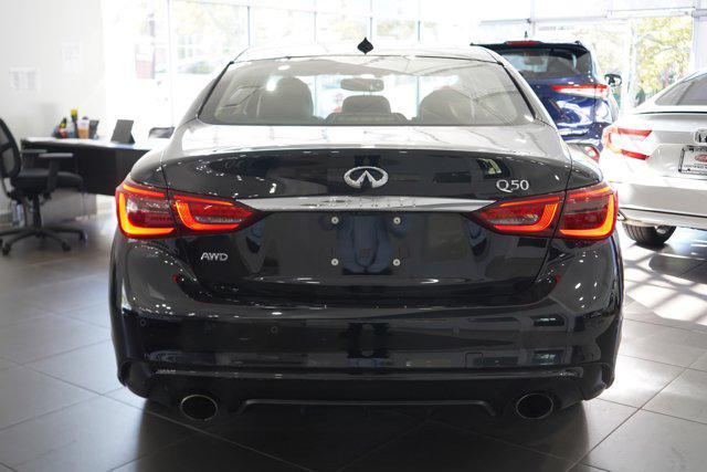 used 2018 INFINITI Q50 car, priced at $19,818