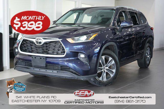 used 2021 Toyota Highlander car, priced at $29,888