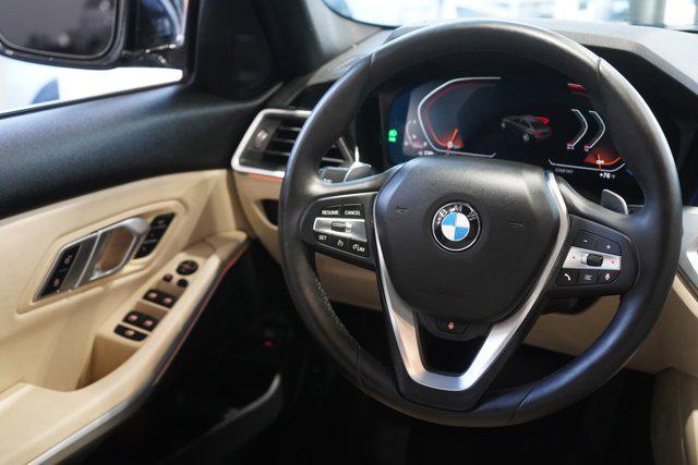 used 2019 BMW 330 car, priced at $23,188