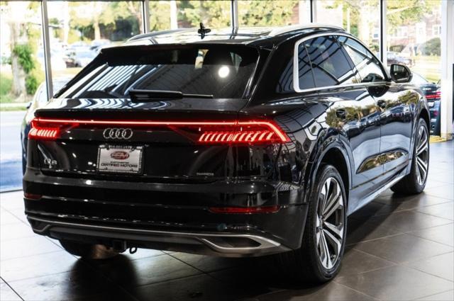 used 2019 Audi Q8 car, priced at $31,750