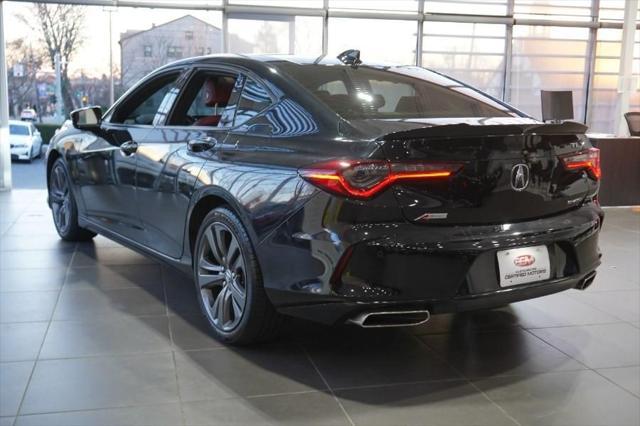 used 2021 Acura TLX car, priced at $28,550