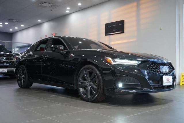 used 2021 Acura TLX car, priced at $28,550