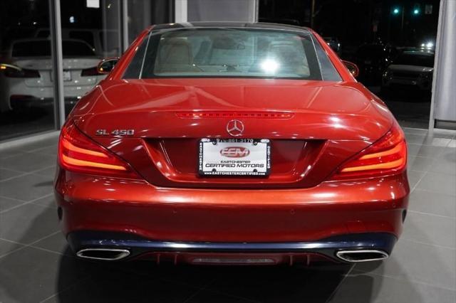 used 2018 Mercedes-Benz SL 450 car, priced at $34,888