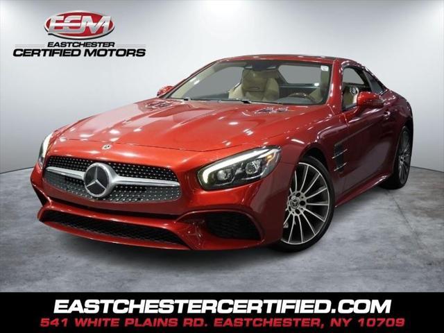 used 2018 Mercedes-Benz SL 450 car, priced at $34,888